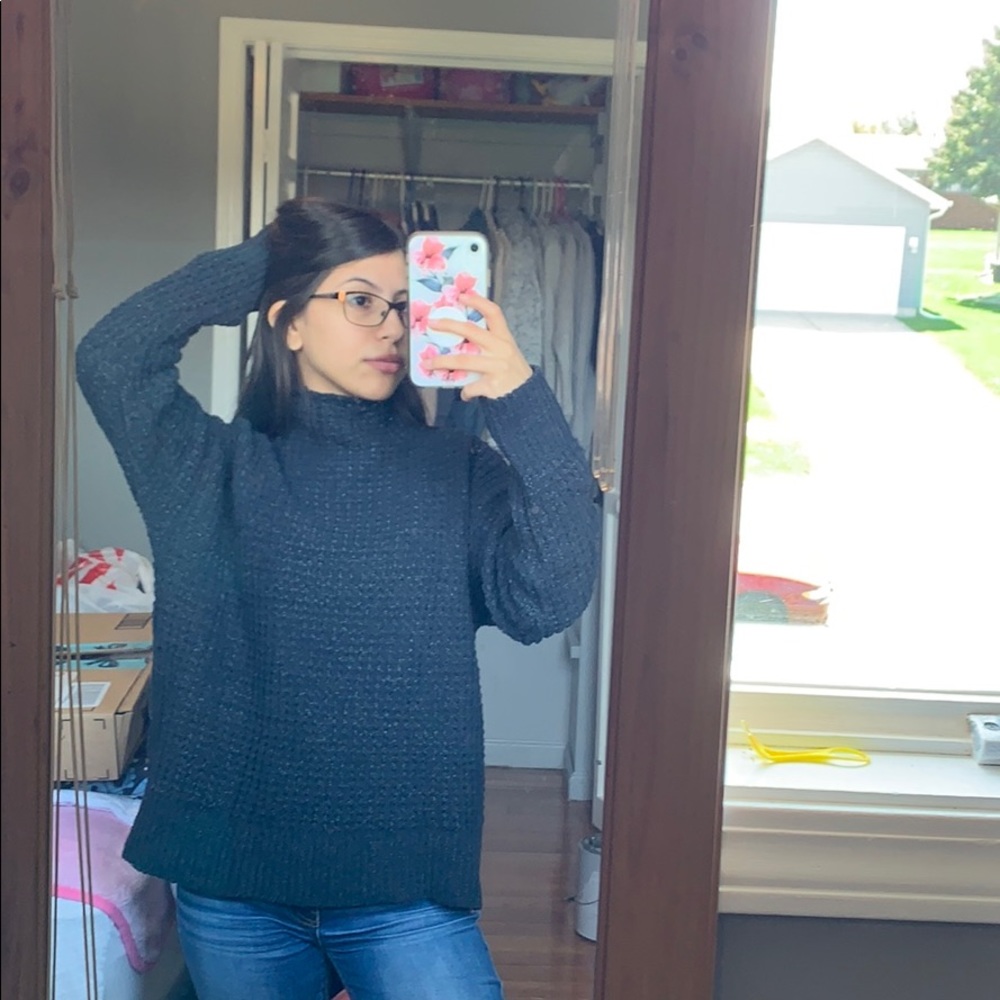Navy turtle neck - Picture 3 of 3